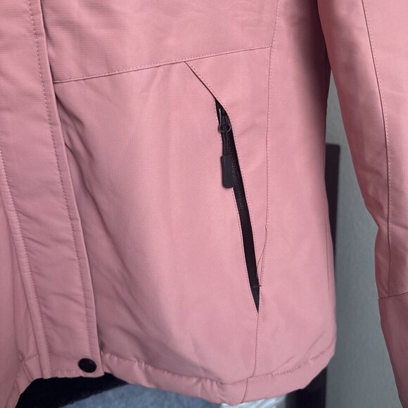 Moerden Pink Black Fleece Lined Unco & Boror Vator 189 Waterproof Jacket Size S - Picture 3 of 10